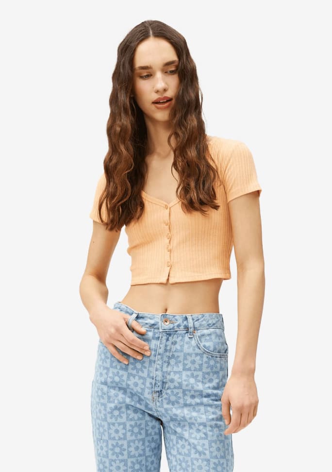 Turtleneck T-shirt